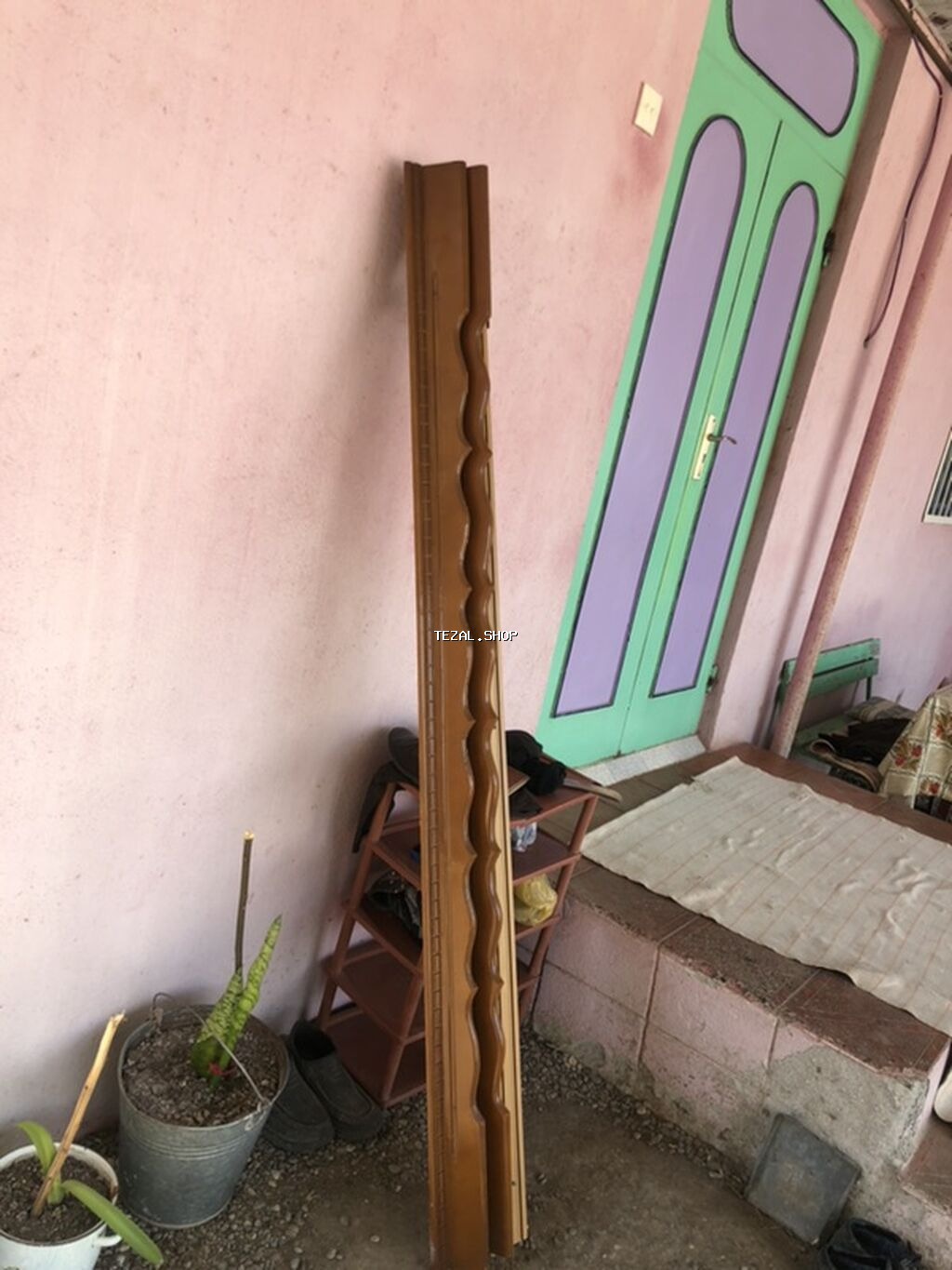 Taxta dekorativ plintus və karniz profilləri - Material: taxta (laklı