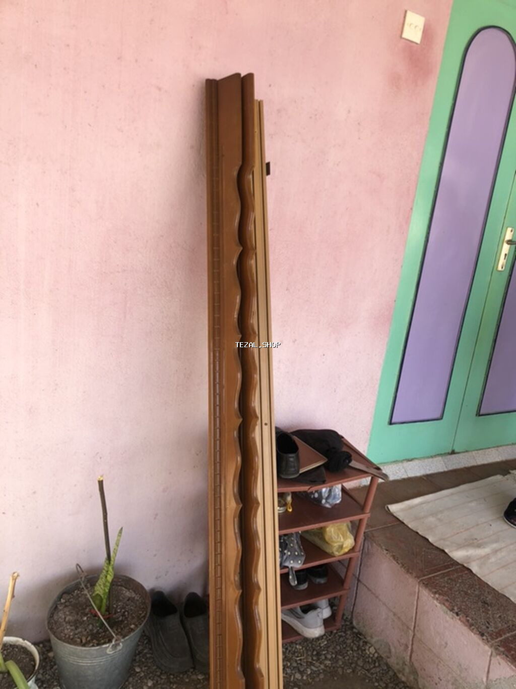 Taxta dekorativ plintus və karniz profilləri - Material: taxta (laklı - şəkil 2