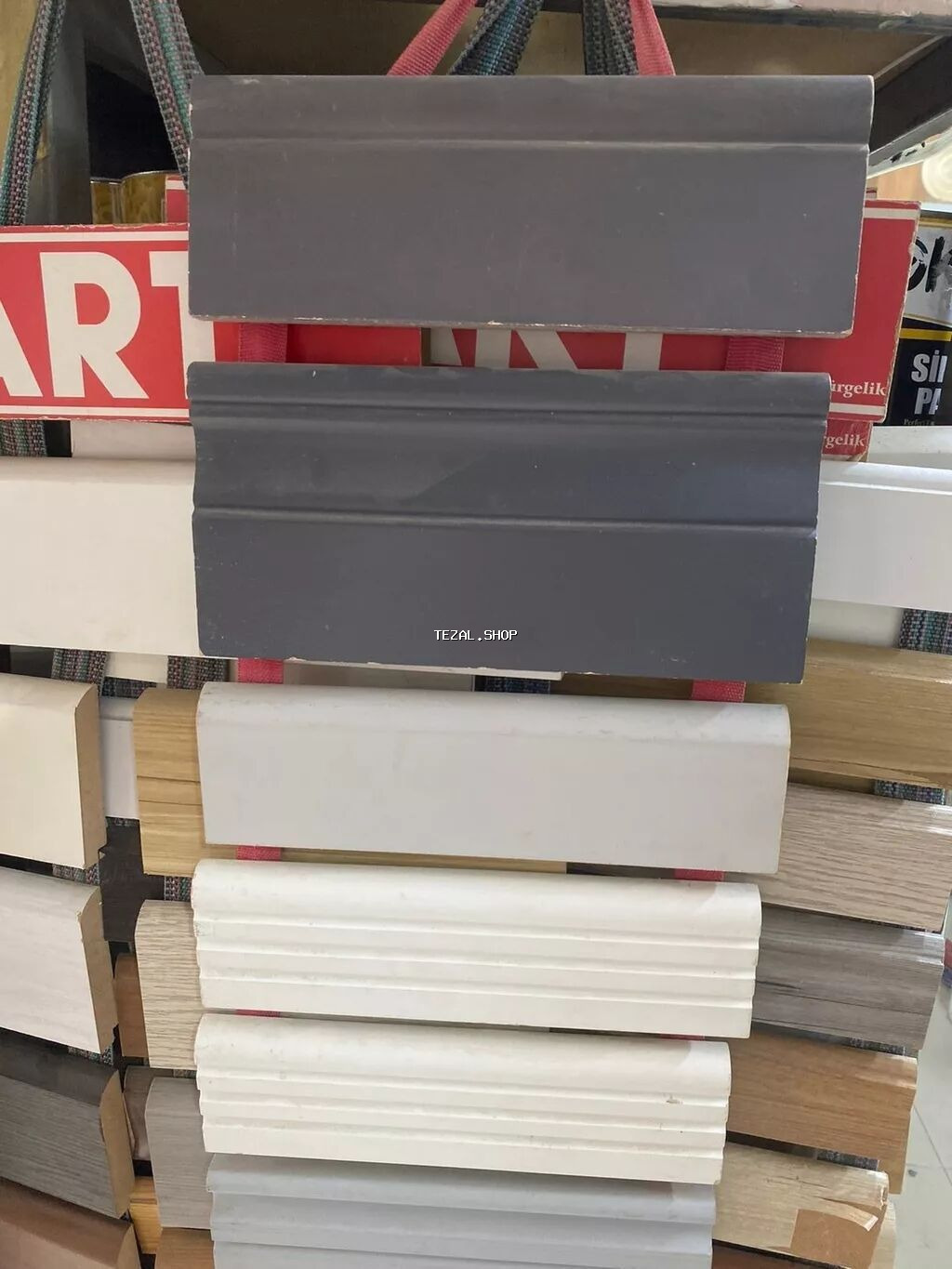 MDF plintus – dekorativ döşəmə-kənaqa qəlibi - Material: sıx MDF - şəkil 5