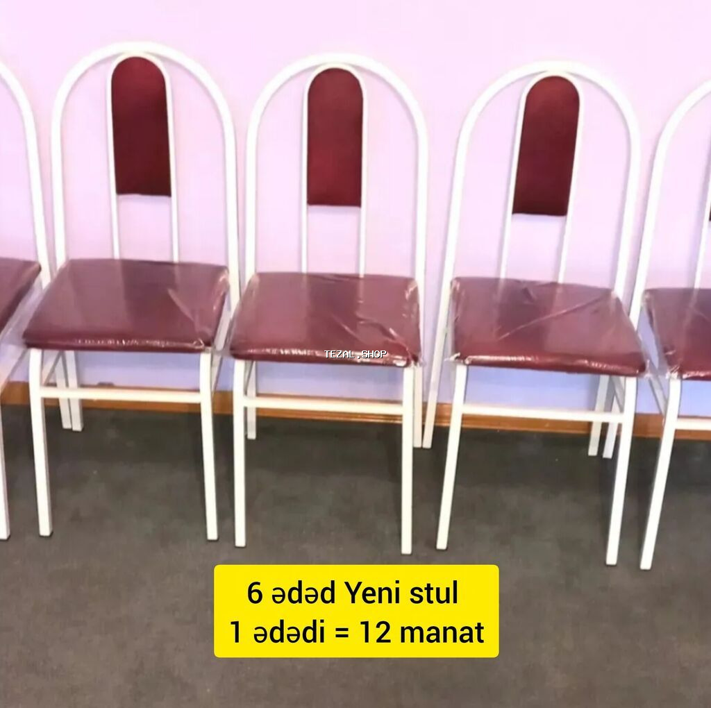 ENDİRİMLİ qiymətə YENİ STULLAR satılır - şəkil 4