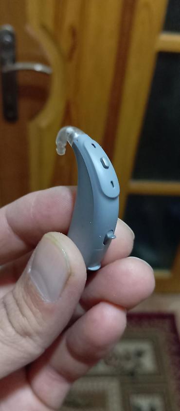 Qulaq arxası eşitmə aparatı. Phonak - Tip: Qulaq arxası (BTE), şəffaf - şəkil 4