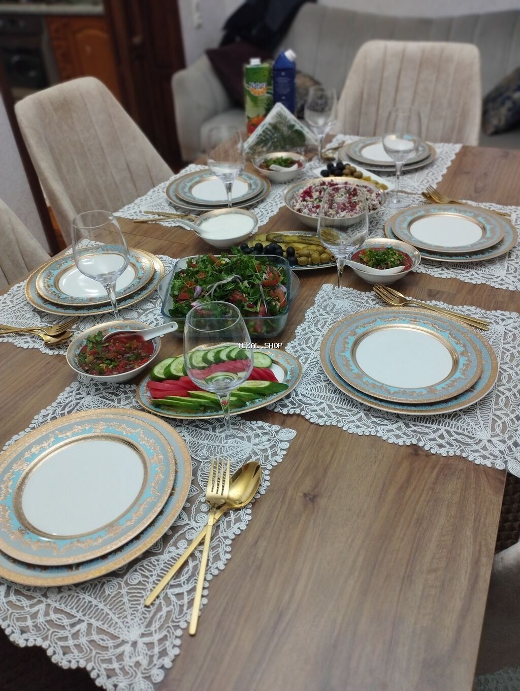 Masa Servisi və Catering Xidməti - Ev və ofis tədbirləri üçün