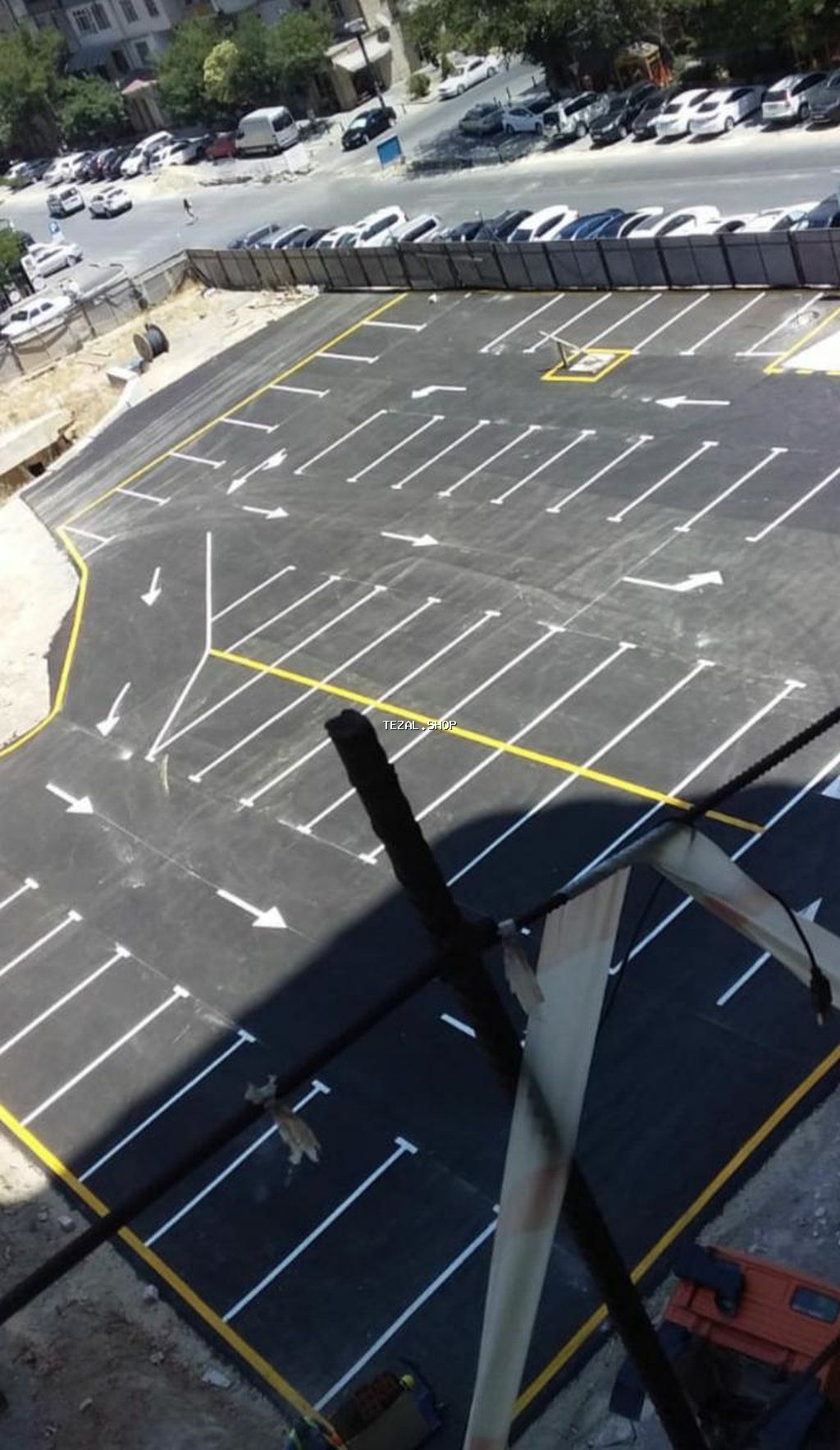 Asfalt islerini görürük mehelle daxili yolarin abyekt sahelerinin bina - şəkil 3