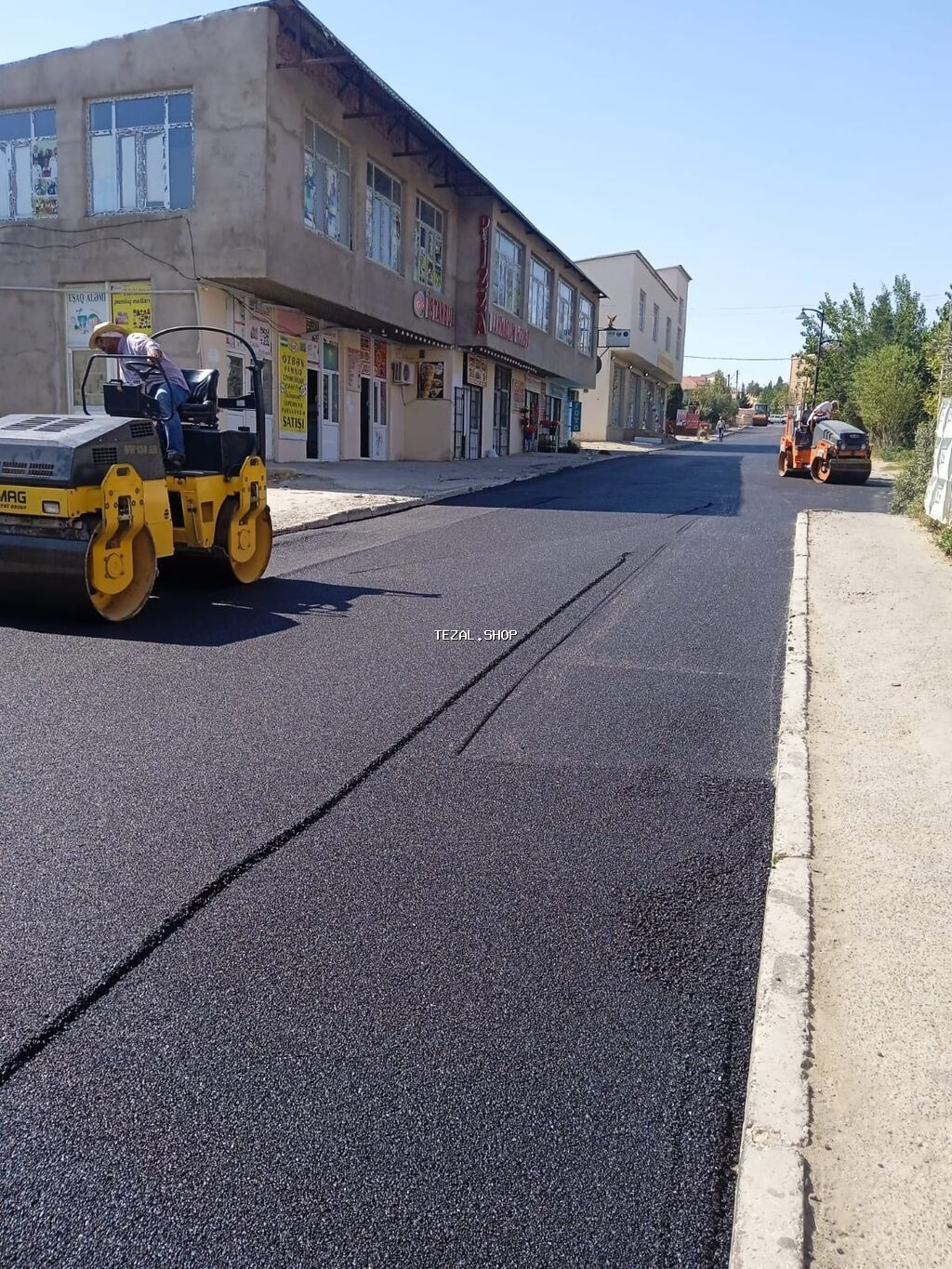 Asfalt islerinin gorulmesi ucun elaqe saxliya bilersiz