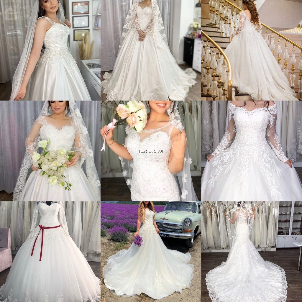 150-200-300 Gelinlikleri bağlandığımız üçün satırıq. Türkiye