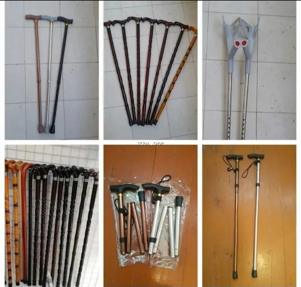 Gəzinti çubuqları və qoltuqaltı ağaclar – müxtəlif model və dizaynlar