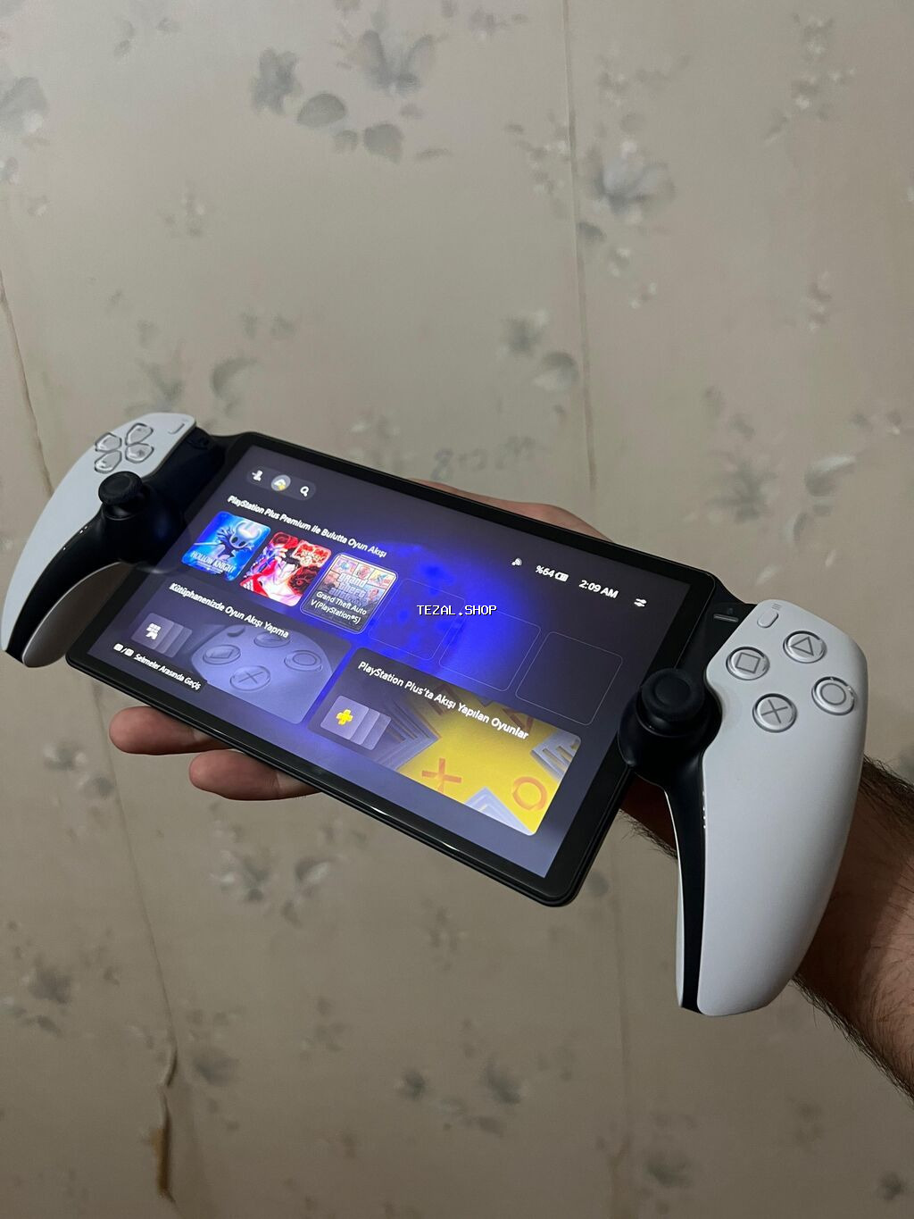 Playstation portal remote player – portativ oyun axını cihazı tam tep - şəkil 3