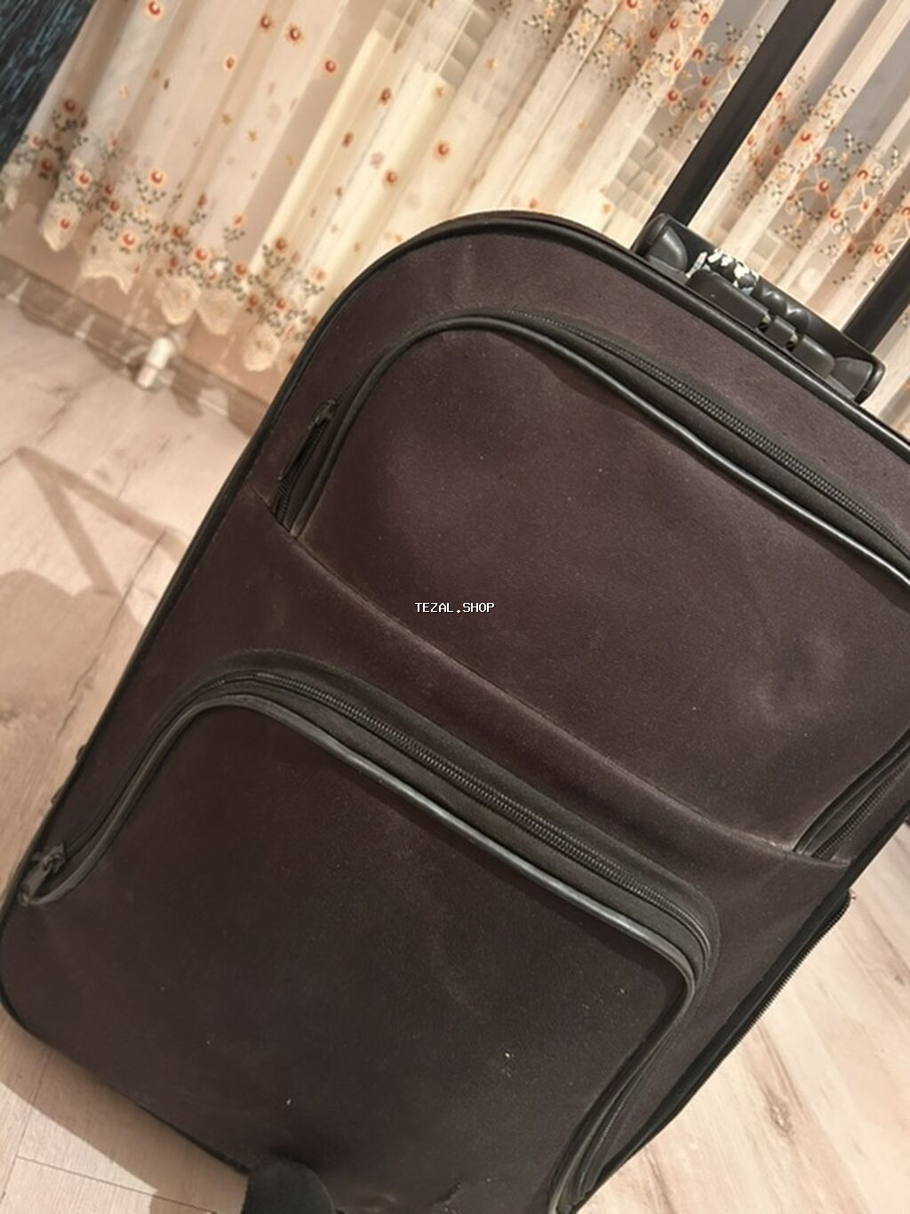 Səyahət çamadanı – yumşaq korpuslu, tünd rəng - Geniş əsas bölmə və - şəkil 2