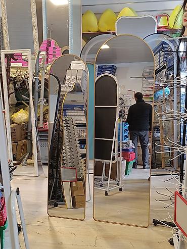 Güzgü Döşəmə üstü, Dairə, Dekorativ, Çərçivə ilə - şəkil 4