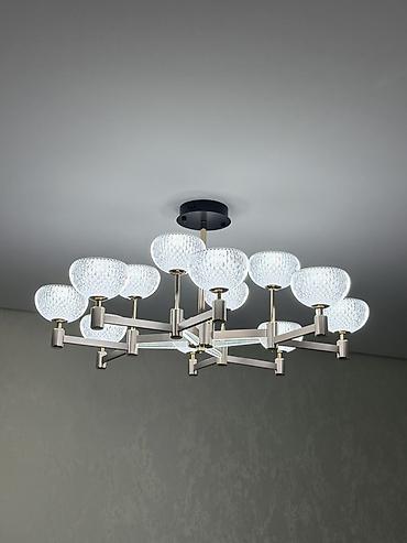 Çılçıraq, 10 və daha çox lampa, Metal - şəkil 2