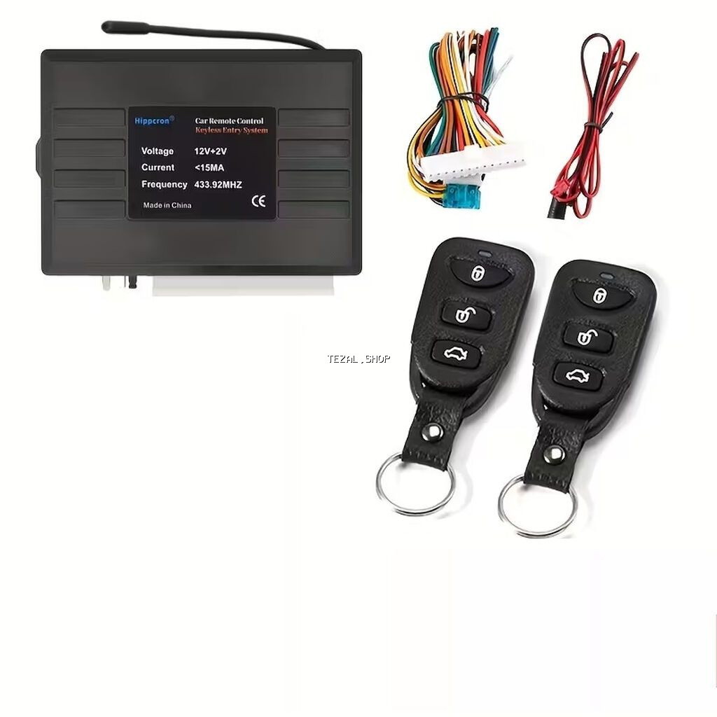 Avtomobil üçün uzaqdan idarəetmə mərkəzi və 2 ədəd pult dəsti