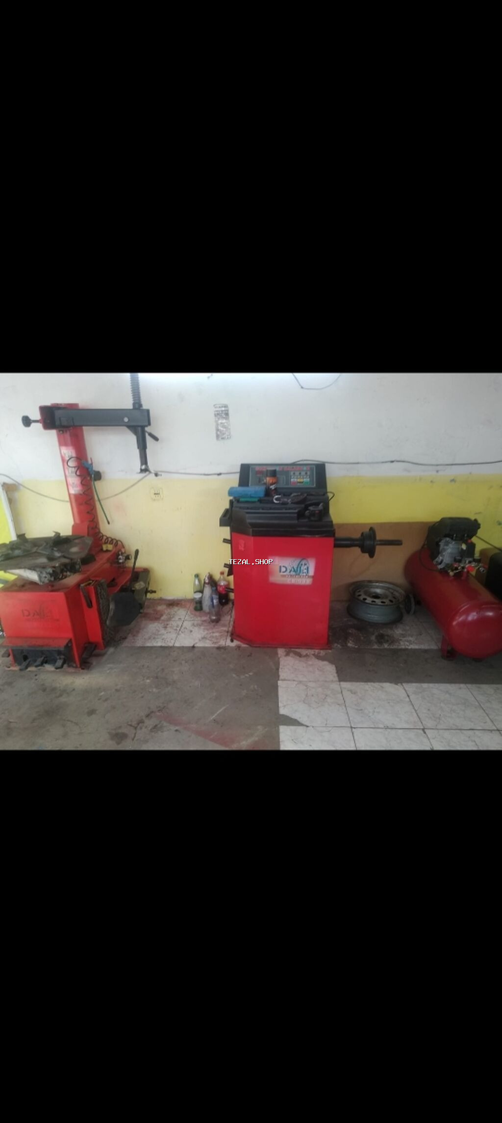 Təkər servis avadanlıqları dəsti - Marka: DAİF (etiketdə göstərilir)