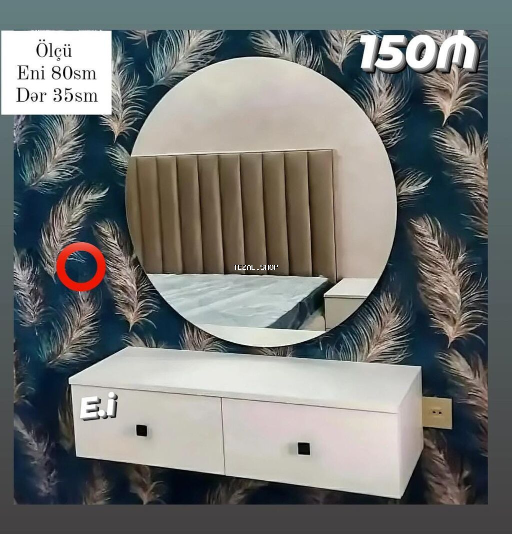 Güzgü Divar üçün, Dairə, Makiyaj üçün