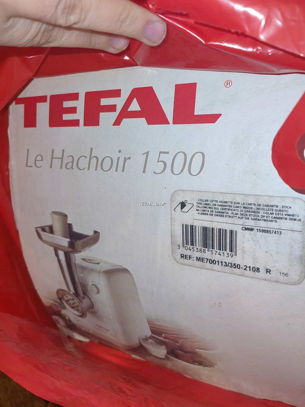 Ət çəkən maşın Tefal, Yeni - şəkil 3