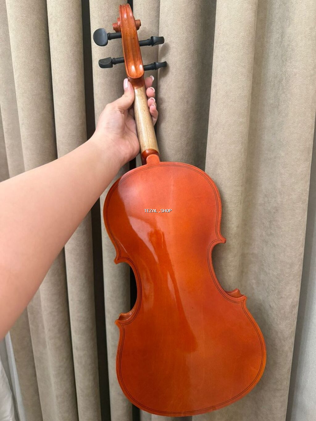 Məhsul: Skripka dəsti Təsvir: - Klassik 4/4 ölçülü skripka, parlaq - şəkil 3