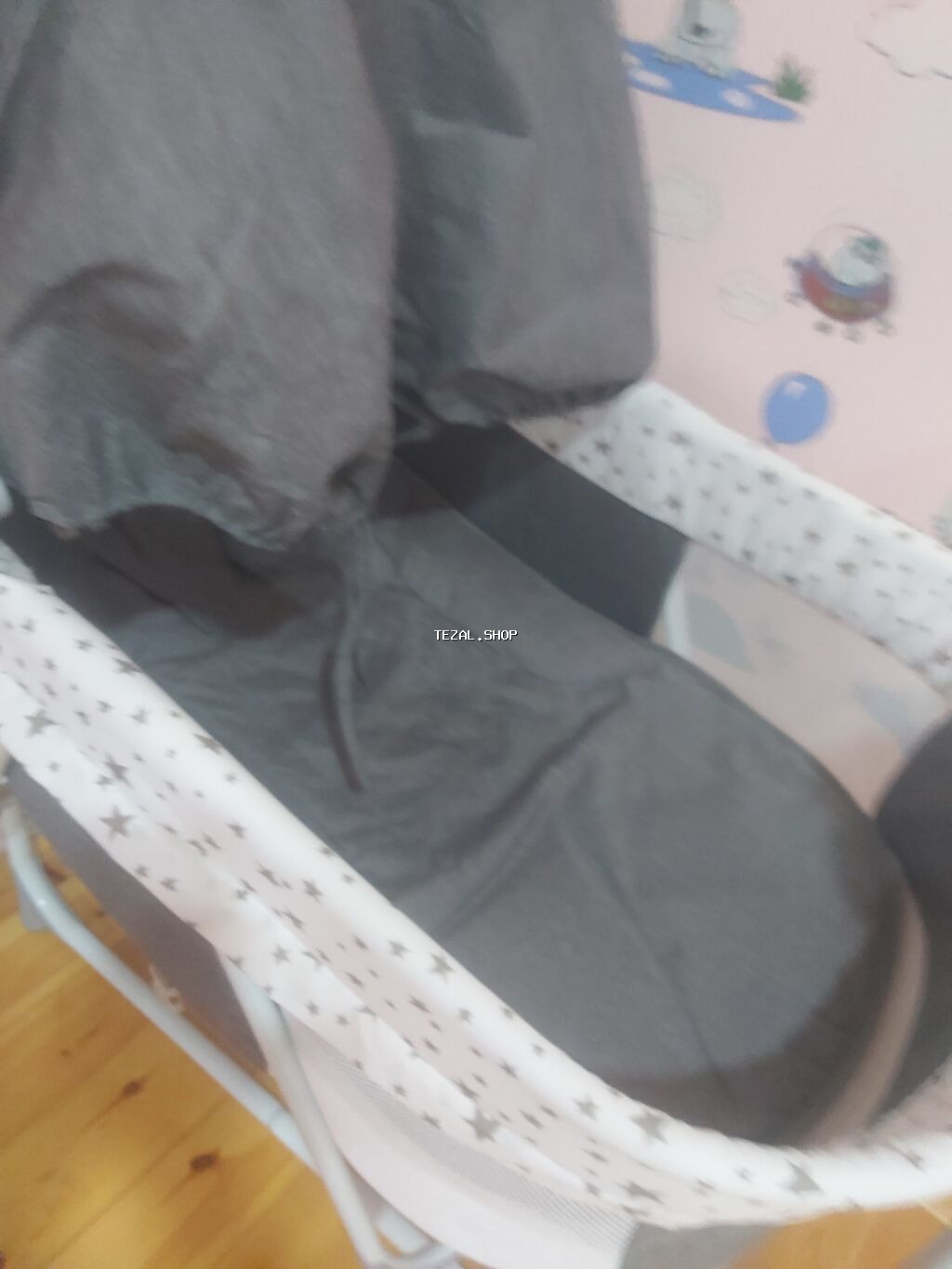 Elektron beşik musiqili, tezedir, hech istifade, olunmayıb, - Rəng - şəkil 3