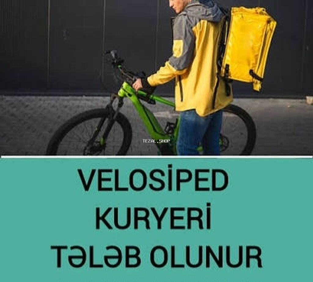 Sürücü-kuryer tələb olunur, Şəxsi nəqliyyat vasitəsi ilə