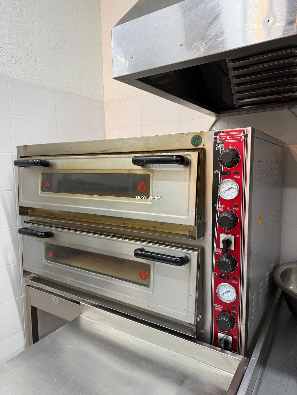 Elektrik soba, Pizza, 2 mərtəbəli, Yeni