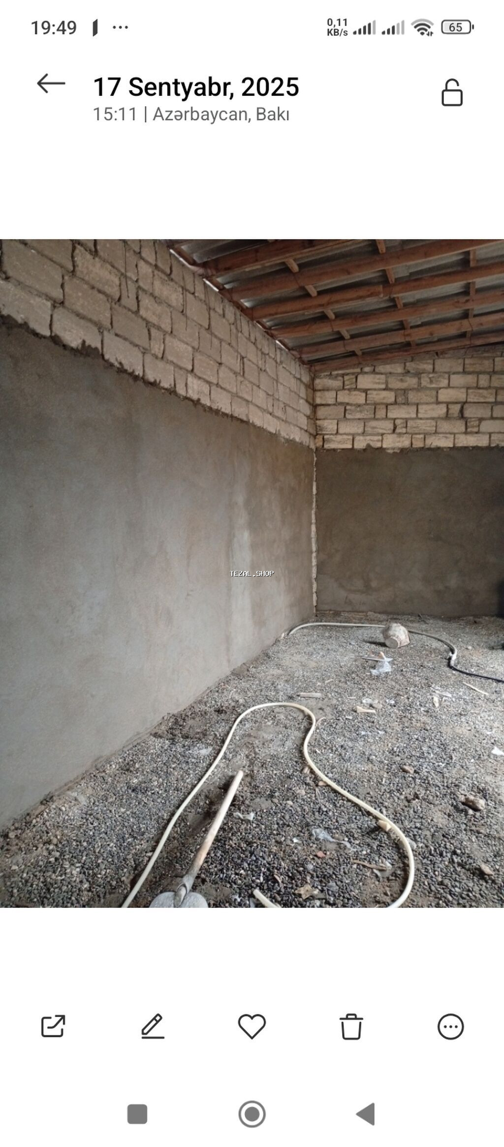 Suvaq və hörgü xidməti - Daxili və xarici divarların əl ilə - şəkil 3