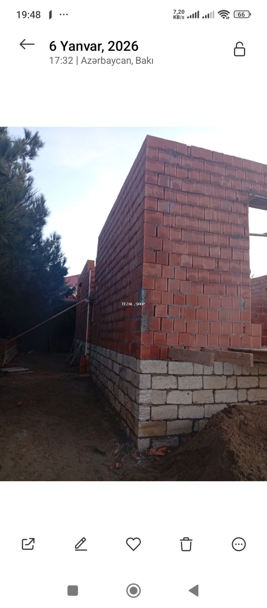 Suvaq və hörgü xidməti - Daxili və xarici divarların əl ilə - şəkil 4