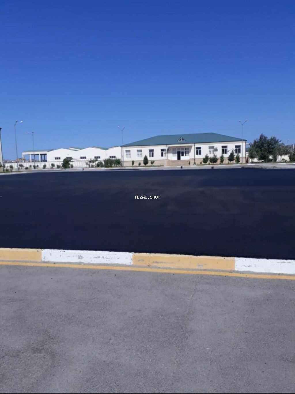 Asfalt islerinin gorulmesi. Mehelle daxili yollar bina saheleri - şəkil 4