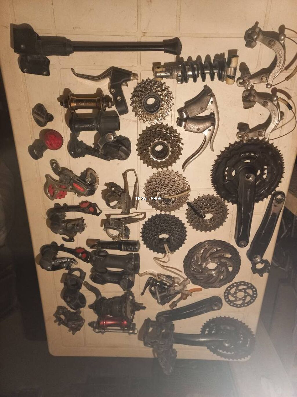 Salam velosiped zapcacları orginal kitay 
Her birşey var