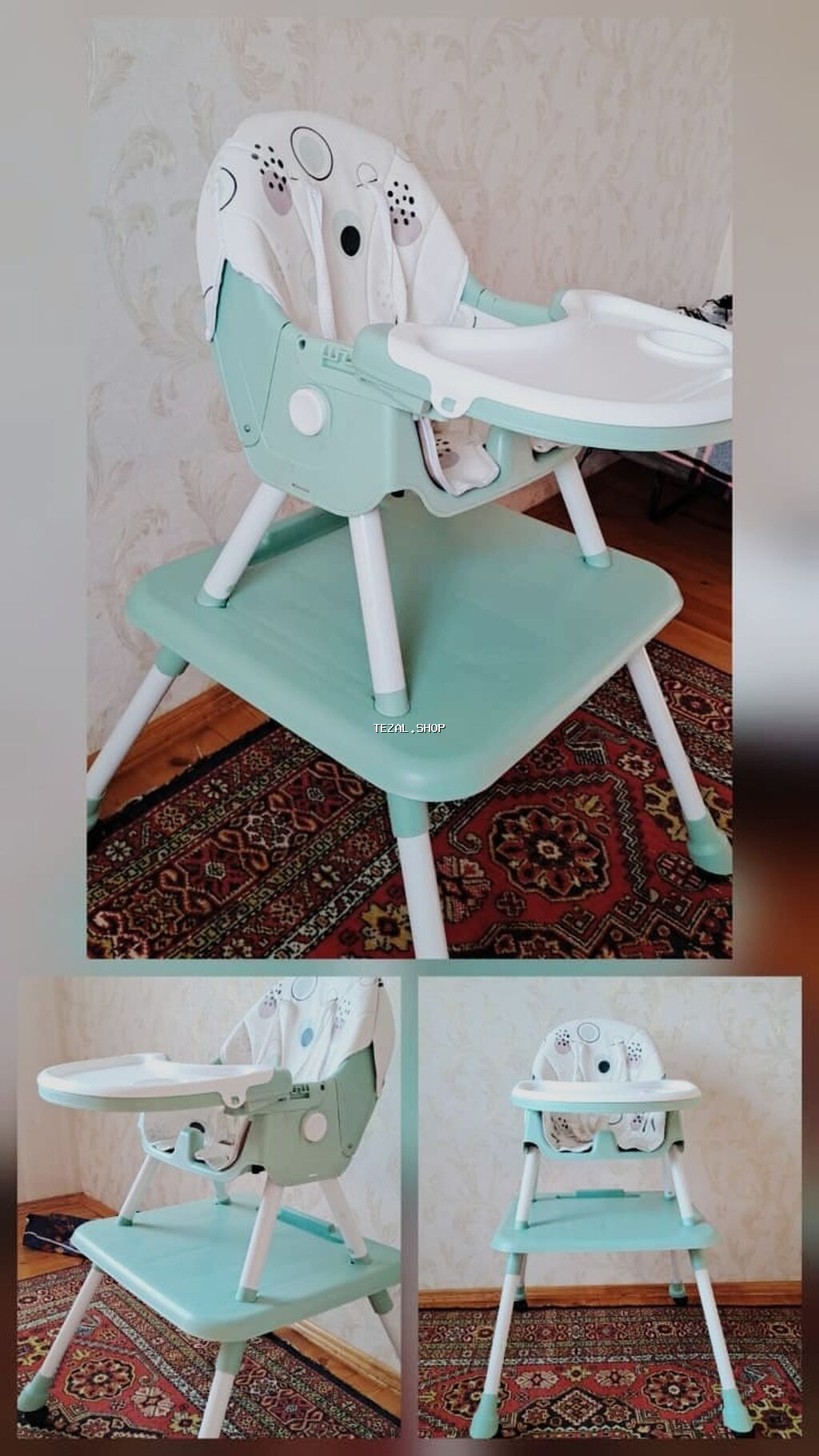 Usaq yemek stolu 55 ₼ tecili satılır bir cox funksiyaları var unvan