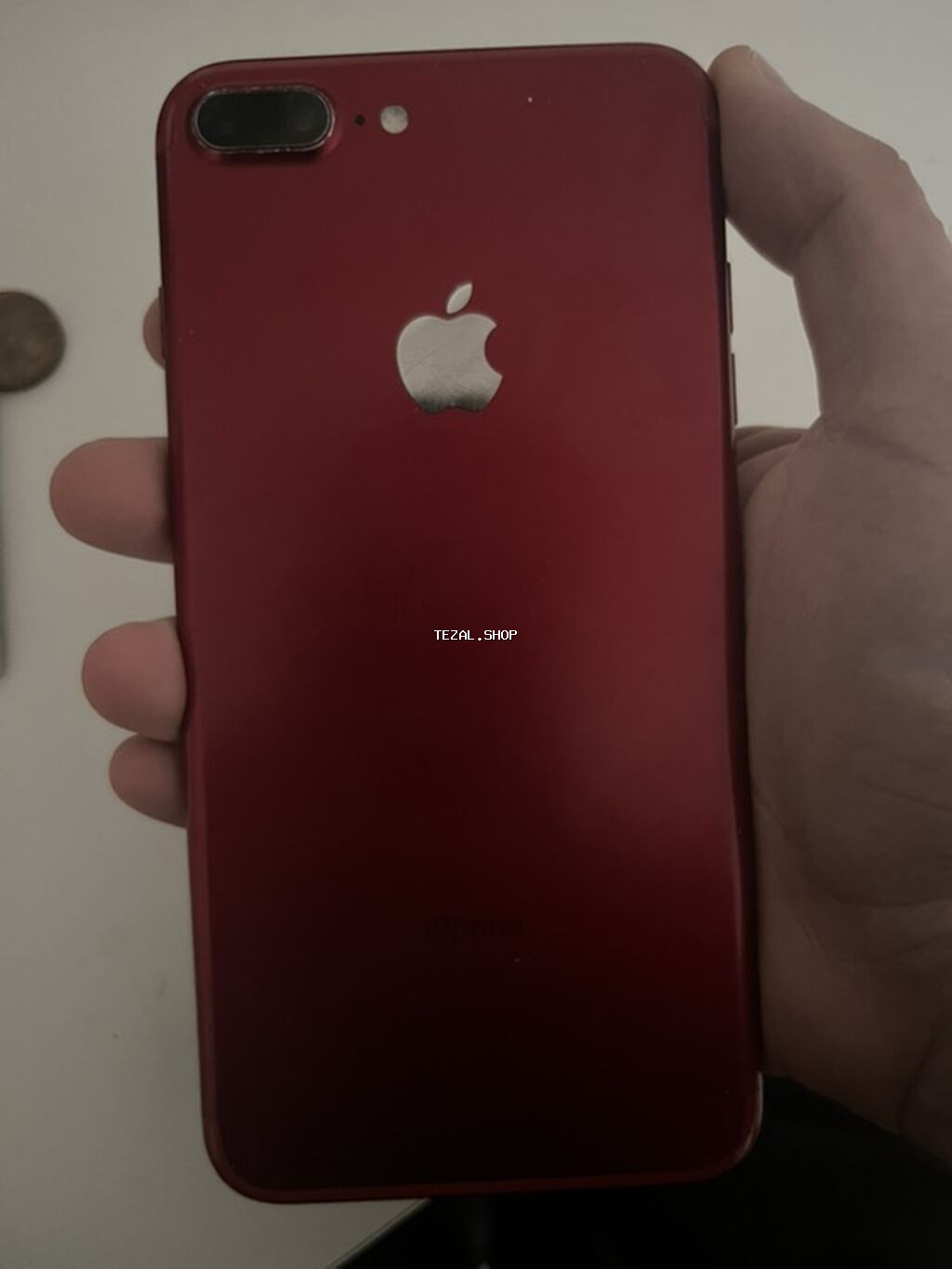 IPhone 7 Plus, 128 GB, Qırmızı, Barmaq izi - şəkil 2
