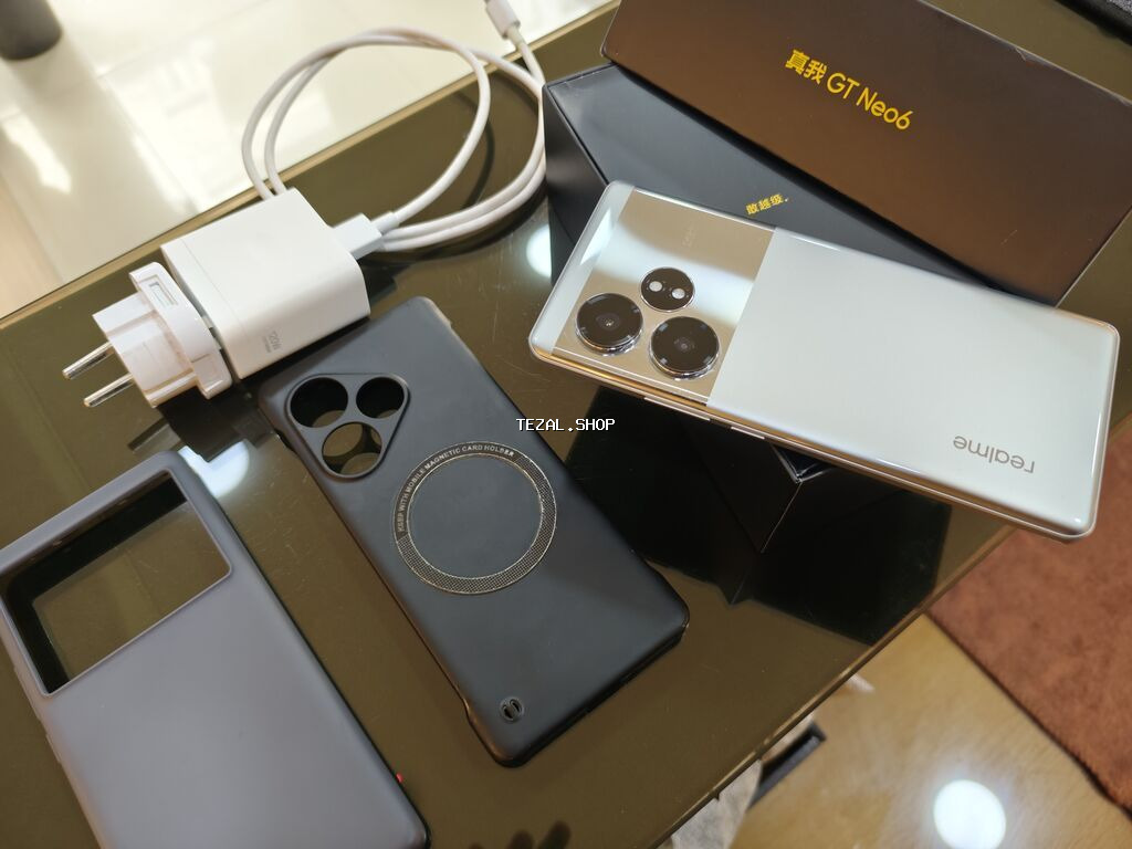 Realme GT Neo 6 SE, 256 GB, rəng - Gümüşü, Barmaq izi, Face ID