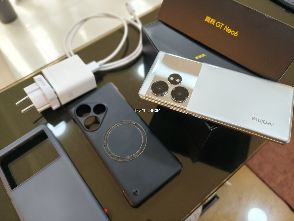 Realme GT Neo 6 SE, 256 GB, rəng - Gümüşü, Barmaq izi, Face ID - şəkil 3