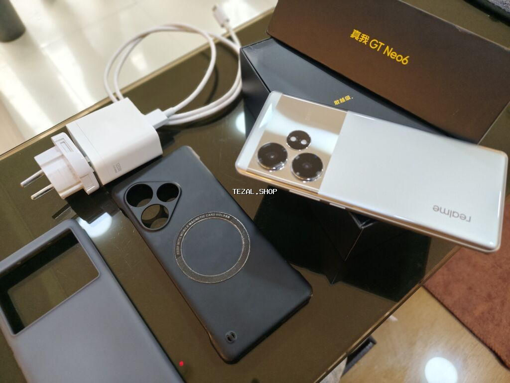 Realme GT Neo 6 SE, 256 GB, rəng - Gümüşü, Barmaq izi, Face ID - şəkil 4