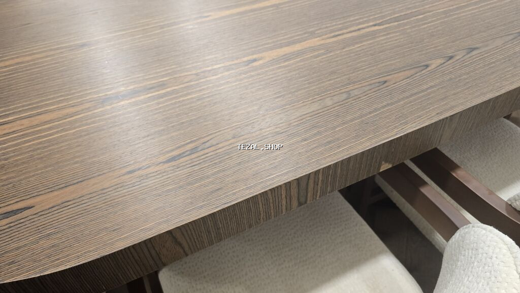 Mətbəx üçün, Açılmayan, Oval masa, 6 stul - şəkil 4