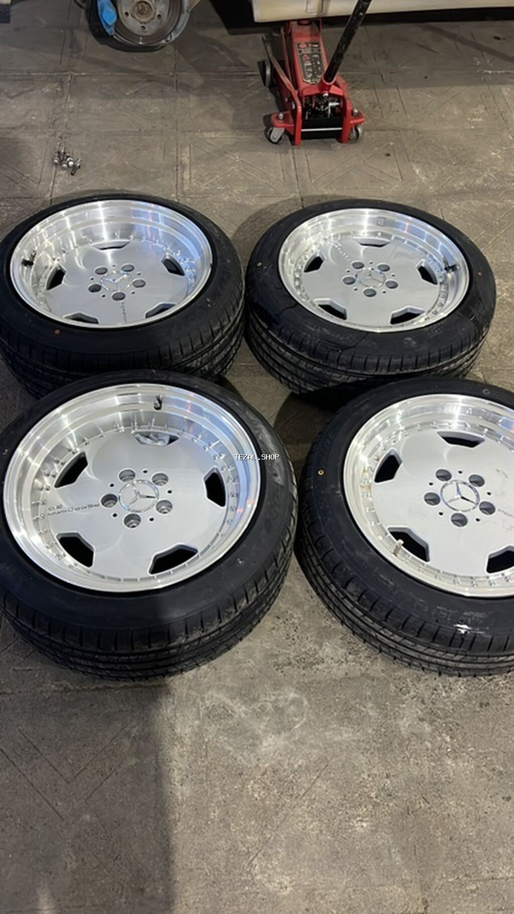 Məhsul: Mercedes-Benz üçün orijinal tərzdə 4 ədəd lehimli disk və