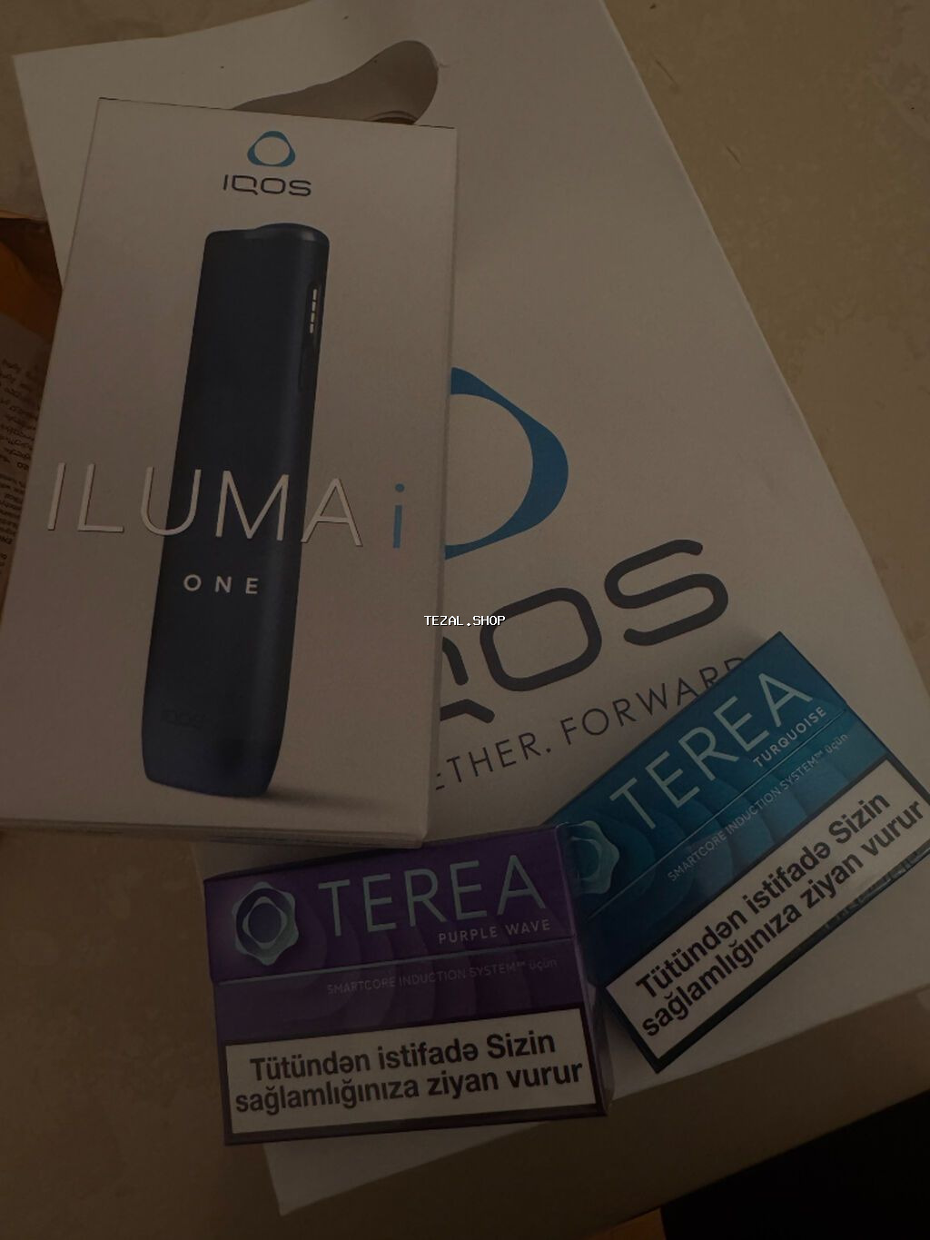 Məhsul: IQOS ILUMA ONE cihazı və TEREA çubuqları Təsvir: - Brend