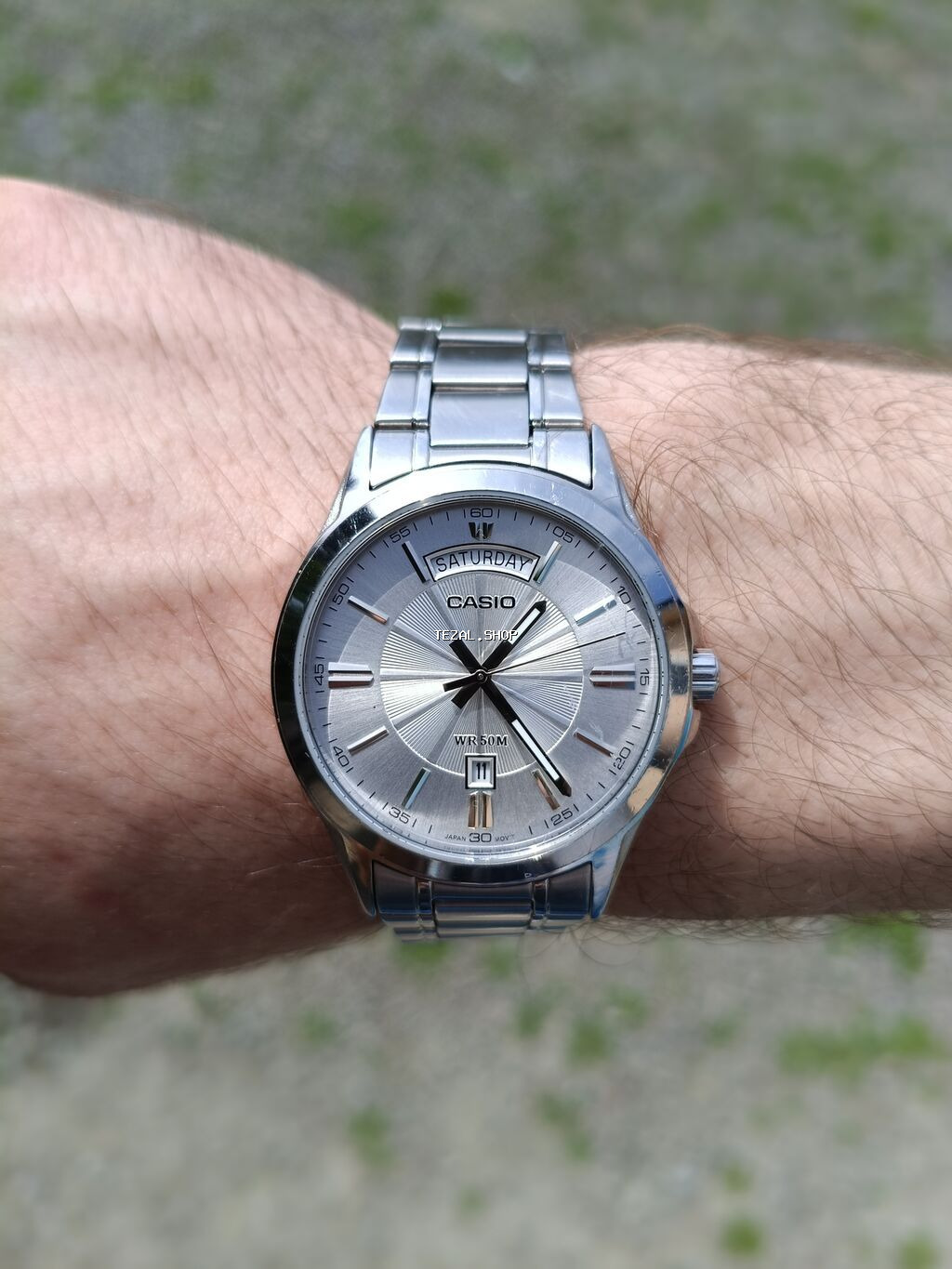 Qol saatı, Casio, rəng - Gümüşü - şəkil 2