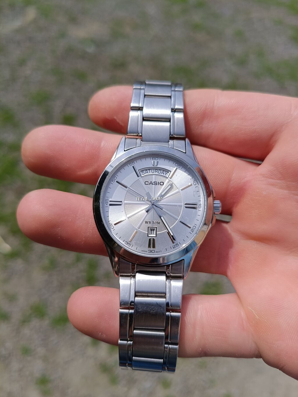 Qol saatı, Casio, rəng - Gümüşü - şəkil 3