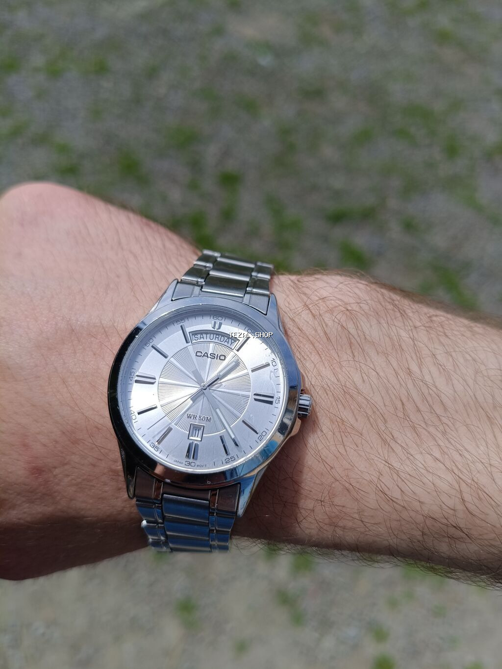 Qol saatı, Casio, rəng - Gümüşü - şəkil 5