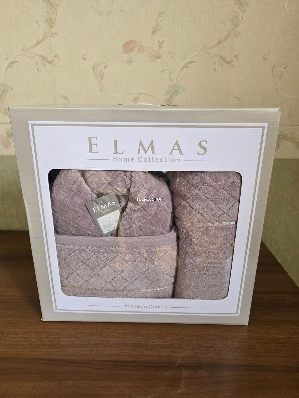 Elmas Home Collection – “Premium Quality” dəst. Qadınlar üçün hamam