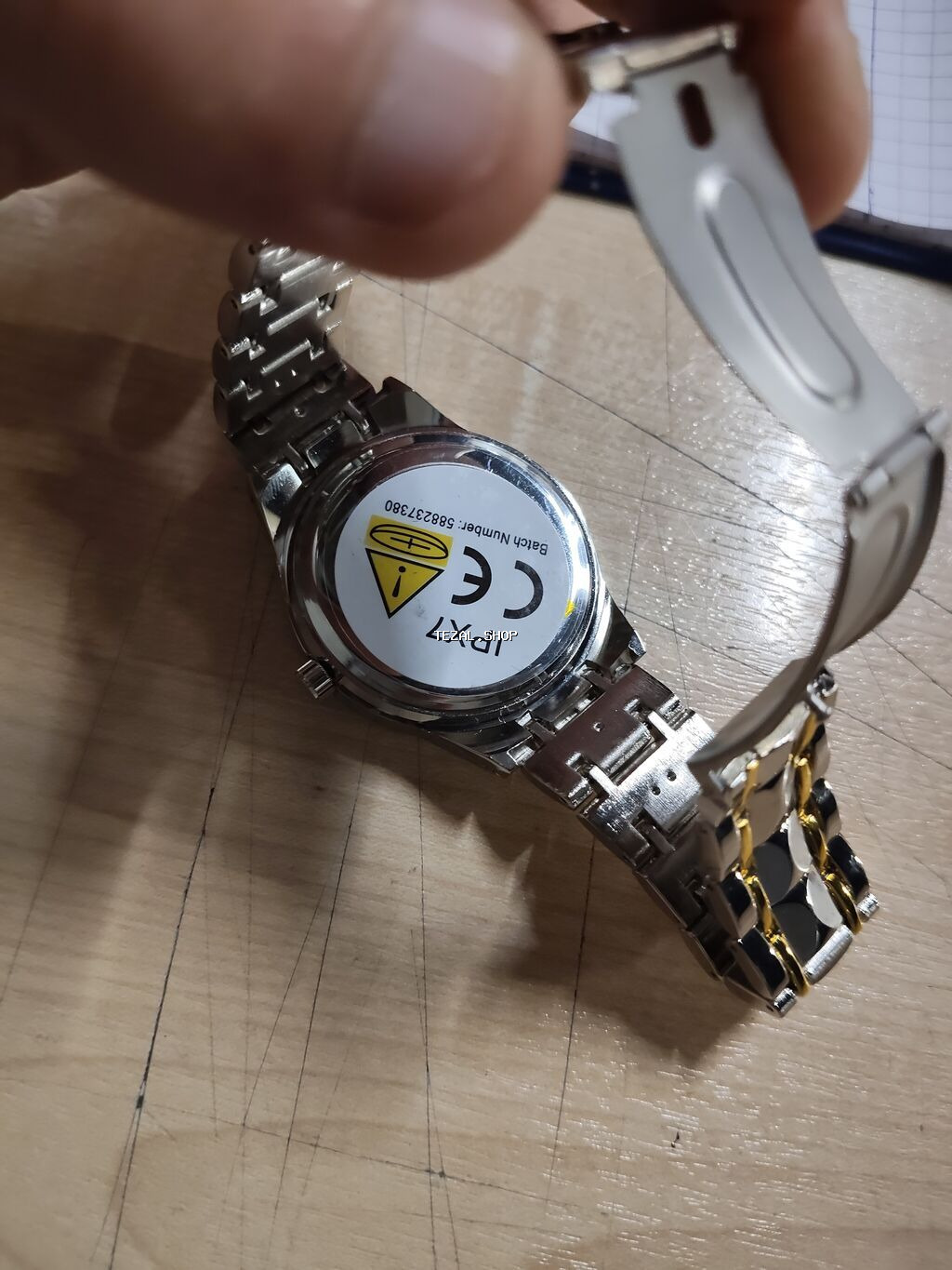 Qol saatı, rəng - Göy