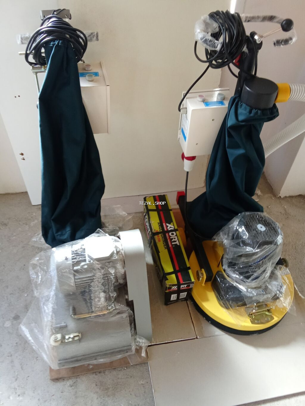 Parket döşəmələrin yonulması və cilalanması üçün peşəkar avadanlıq