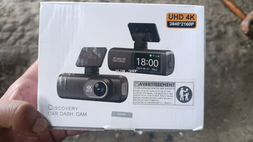 Discovery Car Dash Cam – UHD 4K (3840×2160) Xüsusiyyətlər: - 4K Ultra