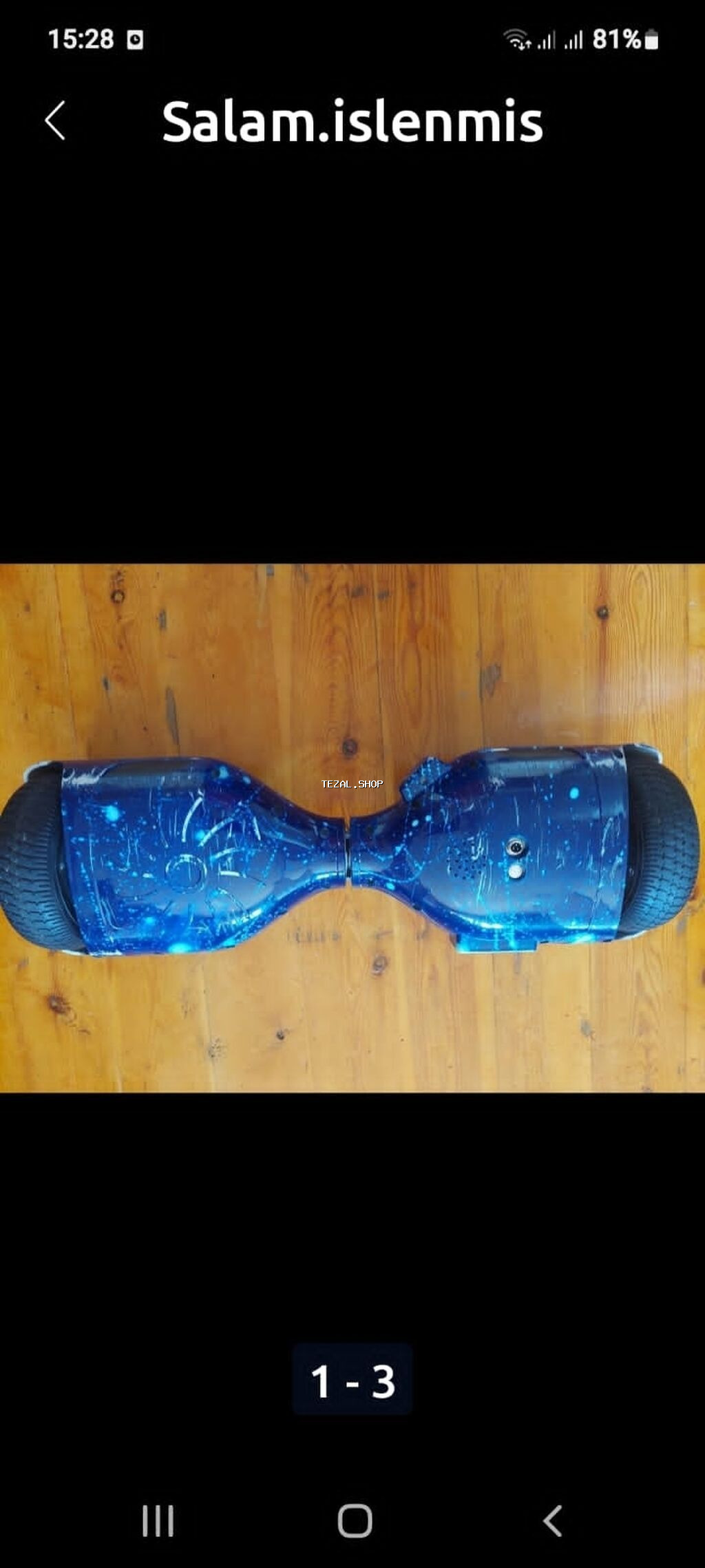 Salam.segvey cox islenmeyib hec bir problemi yoxdur.adapteri var