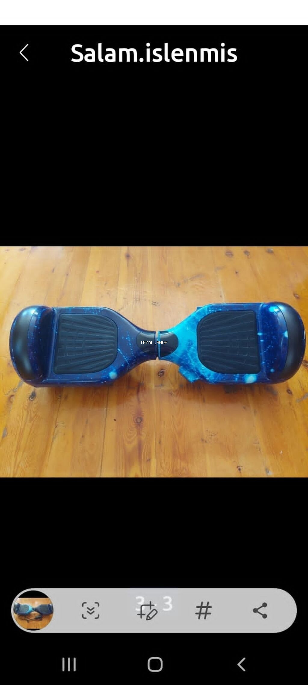 Salam.segvey cox islenmeyib hec bir problemi yoxdur.adapteri var - şəkil 2