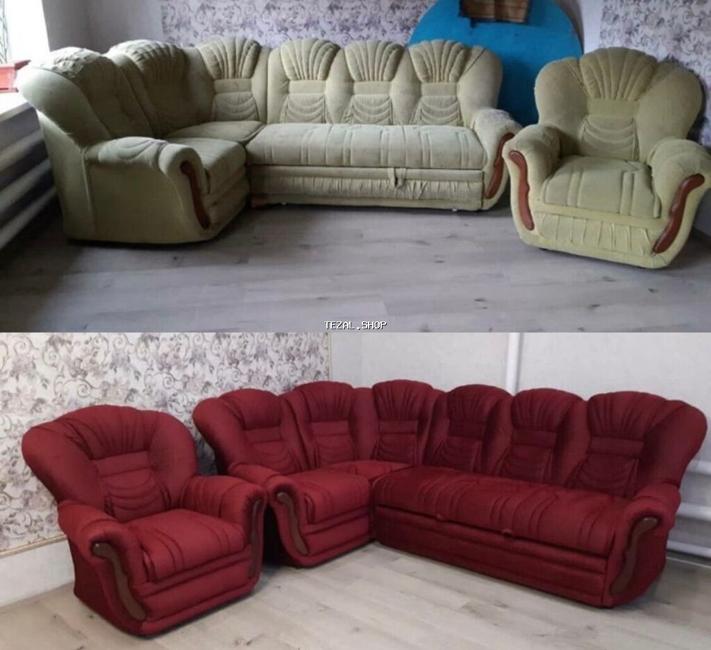 Xidmət: Divan və kresloların tam bərpası və üzlənməsi Təsvir: -