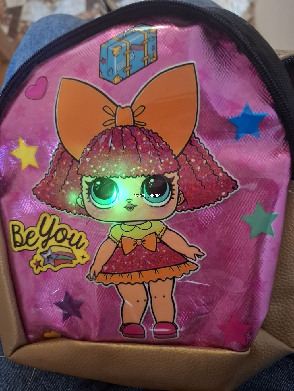 Uşaq üçün mini bel çantaları – 2 ədəd yeni LoL her biri 10 m unvan - şəkil 2