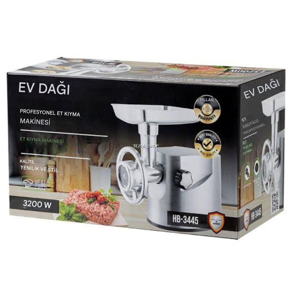 Ət çəkən maşın Hausberg, 3200 Vt, Revers ilə, Yeni