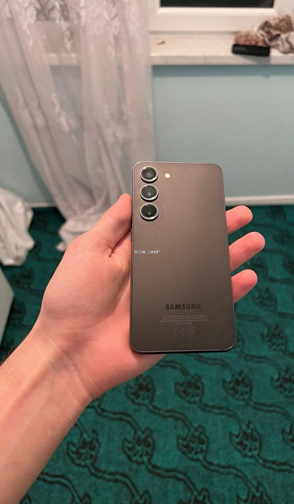 Samsung Galaxy S23, 256 GB, rəng - Qara, Simsiz şarj