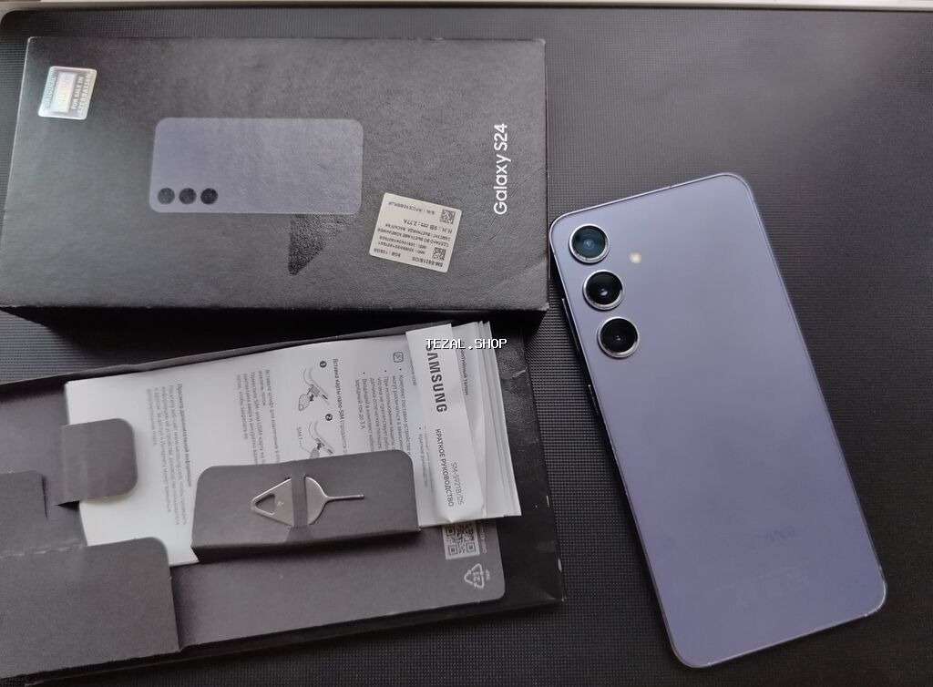 Samsung Galaxy S24, 128 GB, rəng - Bənövşəyi, Simsiz şarj