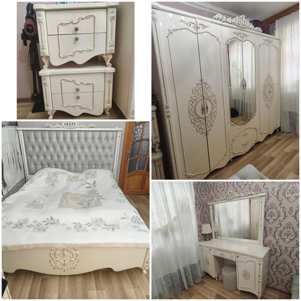 İkinəfərlik çarpayı, Dolab, Termo, 2 tumba, İşlənmiş