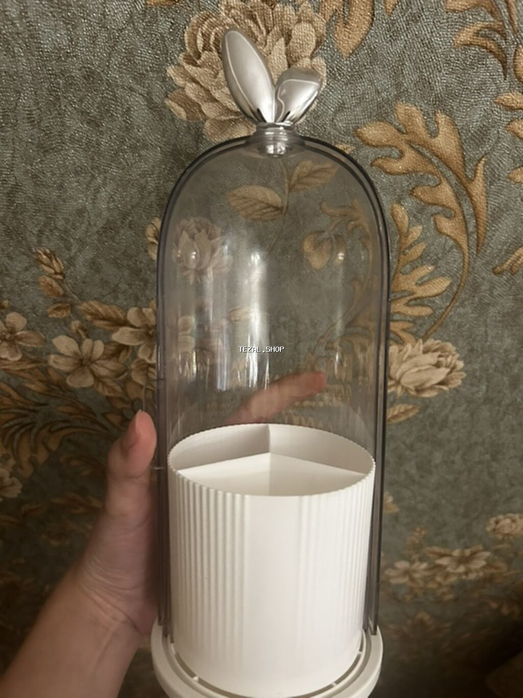 Makyaj fircalari ucun organizer.Qapaqi acilib,baqlanir.Fircalari - şəkil 2